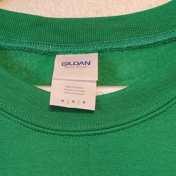 TStars unisex Meeowee Christmas Sweatshirt- green - Picture 5 of 7